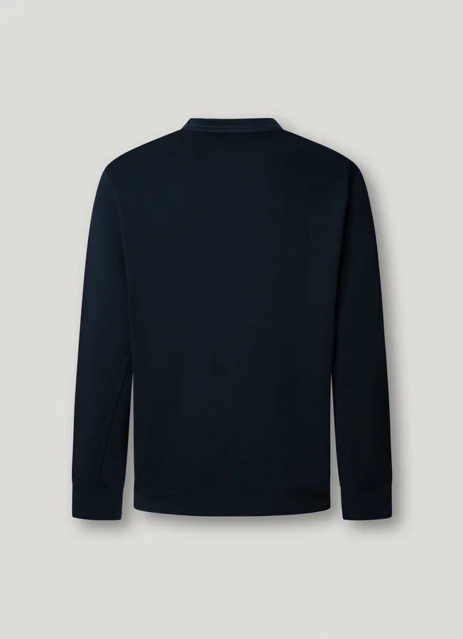 Sweatshirt mit Rundhalsausschnitt und Logo Sweatshirt mit Rundhalsausschnitt und Logo