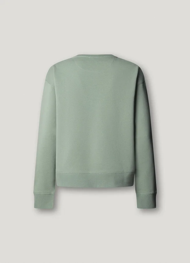 Sweatshirt mit Rundhalsausschnitt und Logo Sweatshirt mit Rundhalsausschnitt und Logo