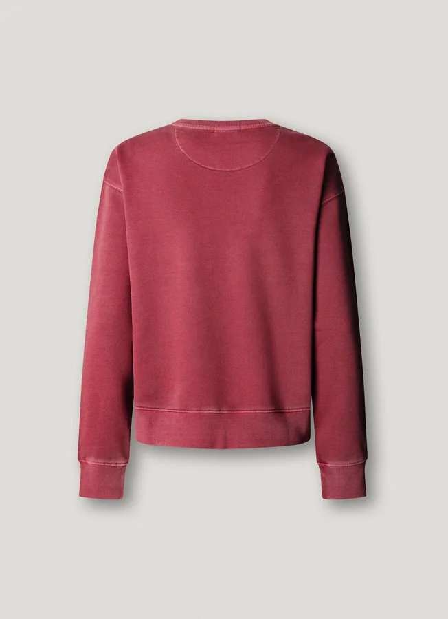 Sweatshirt mit Rundhalsausschnitt und Logo Sweatshirt mit Rundhalsausschnitt und Logo