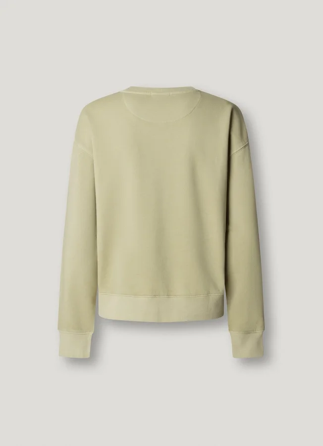 Sweatshirt mit Rundhalsausschnitt und Logo Sweatshirt mit Rundhalsausschnitt und Logo