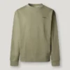 Sweatshirt mit Rundhalsausschnitt und Logo
