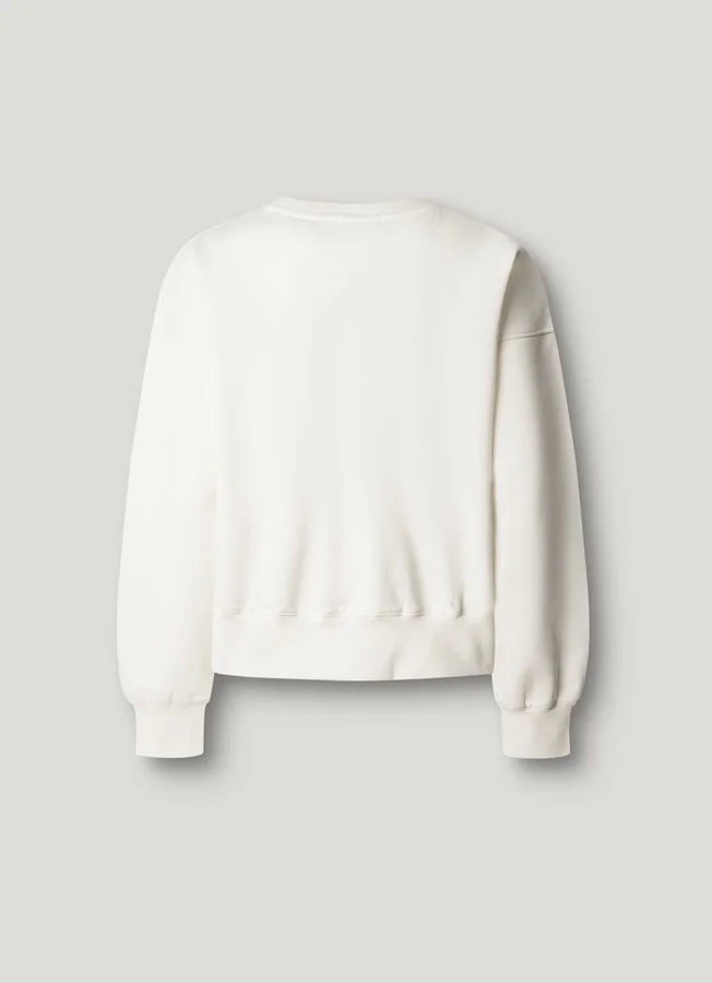 Sweatshirt mit Rundhalsausschnitt und Logo Sweatshirt mit Rundhalsausschnitt und Logo