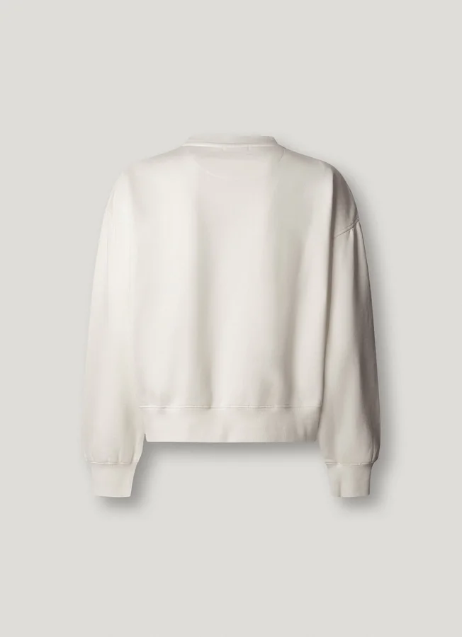 Sweatshirt mit Rundhalsausschnitt und Logo Sweatshirt mit Rundhalsausschnitt und Logo