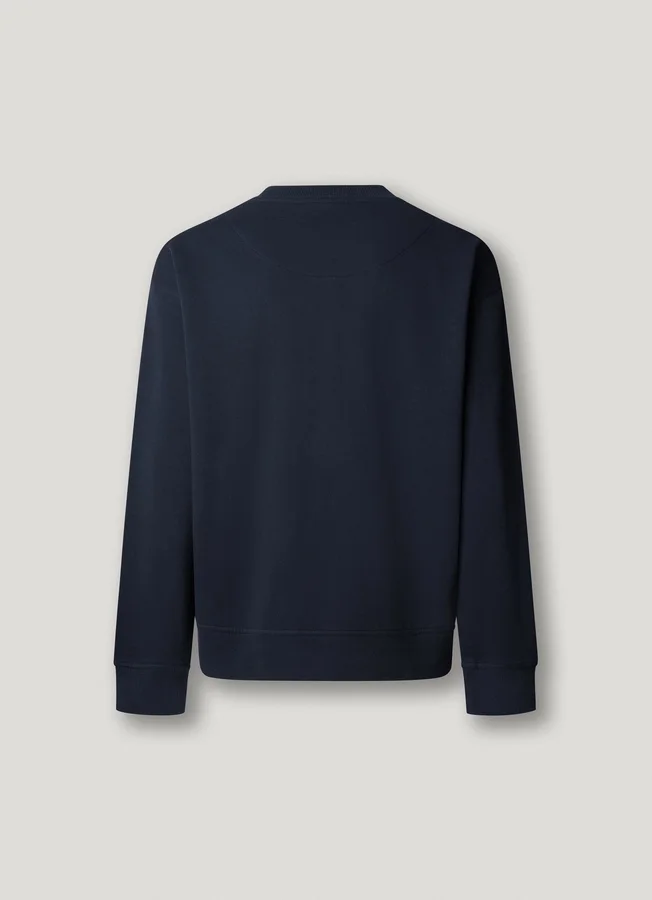 Sweatshirt mit Rundhalsausschnitt und Logo Sweatshirt mit Rundhalsausschnitt und Logo