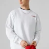 Sweatshirt mit Rundhalsausschnitt und normaler Passform