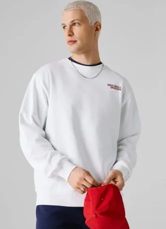 Sweatshirt mit Rundhalsausschnitt und normaler Passform