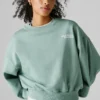 Sweatshirt mit Rundhalsausschnitt und normaler Passform Sweatshirt mit Rundhalsausschnitt und normaler Passform