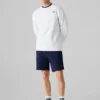 Sweatshirt mit Rundhalsausschnitt und normaler Passform