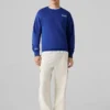 Sweatshirt mit Rundhalsausschnitt und normaler Passform
