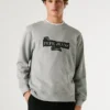 Sweatshirt mit Rundhalsausschnitt und normaler Passform Sweatshirt mit Rundhalsausschnitt und normaler Passform