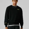 Sweatshirt mit Rundhalsausschnitt und normaler Passform