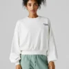 Sweatshirt mit Rundhalsausschnitt und normaler Passform Sweatshirt mit Rundhalsausschnitt und normaler Passform