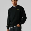 Sweatshirt mit Rundhalsausschnitt und normaler Passform