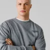 Sweatshirt mit Rundhalsausschnitt und normaler Passform