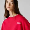 Sweatshirt mit Rundhalsausschnitt und normaler Passform Sweatshirt mit Rundhalsausschnitt und normaler Passform