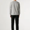 Sweatshirt mit Rundhalsausschnitt und normaler Passform Sweatshirt mit Rundhalsausschnitt und normaler Passform