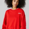 Sweatshirt mit Rundhalsausschnitt und normaler Passform Sweatshirt mit Rundhalsausschnitt und normaler Passform