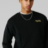 Sweatshirt mit Rundhalsausschnitt und normaler Passform