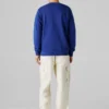 Sweatshirt mit Rundhalsausschnitt und normaler Passform