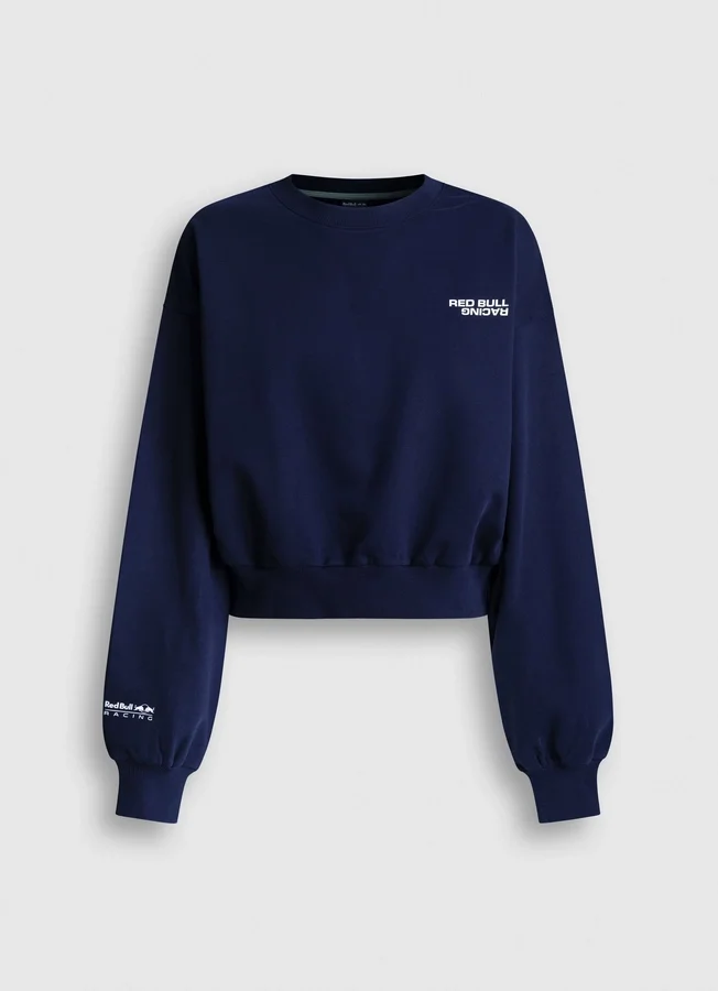 Sweatshirt mit Rundhalsausschnitt und normaler Passform Sweatshirt mit Rundhalsausschnitt und normaler Passform