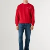 Sweatshirt mit Rundhalsausschnitt und Rückenaufdruck