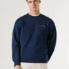 Sweatshirt mit Rundhalsausschnitt und Rückenaufdruck