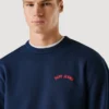 Sweatshirt mit Rundhalsausschnitt und Rückenaufdruck