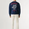 Sweatshirt mit Rundhalsausschnitt und Rückenaufdruck