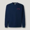 Sweatshirt mit Rundhalsausschnitt und Rückenaufdruck