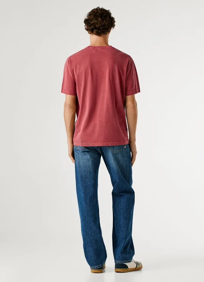 T-Shirt in Regular Fit mit gesticktem Logo T-Shirt in Regular Fit mit gesticktem Logo