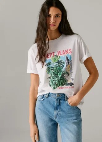 T-Shirt mit Aufdruck