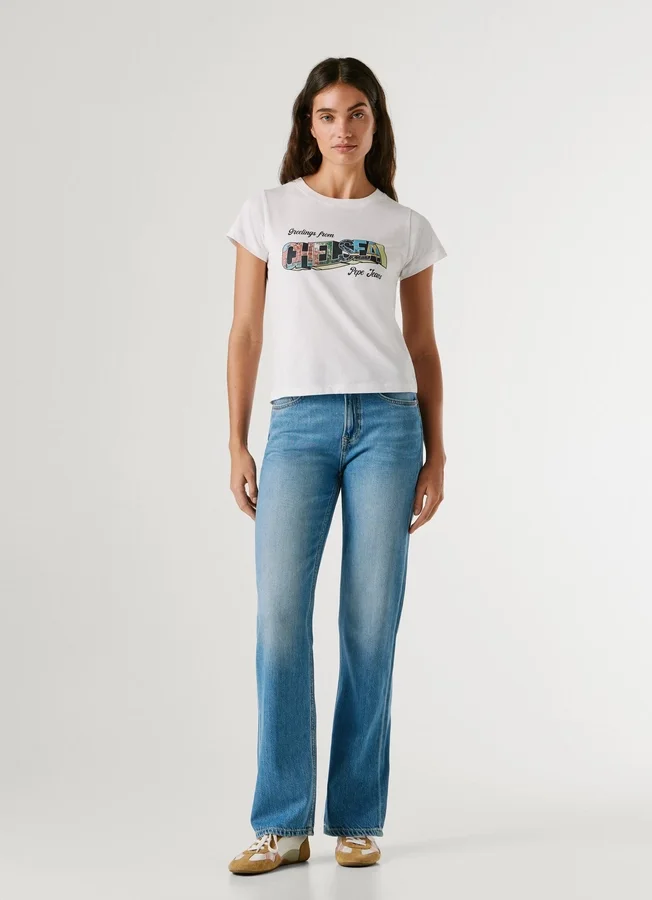 T-Shirt mit Aufdruck T-Shirt mit Aufdruck