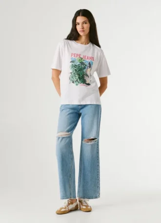 T-Shirt mit Aufdruck