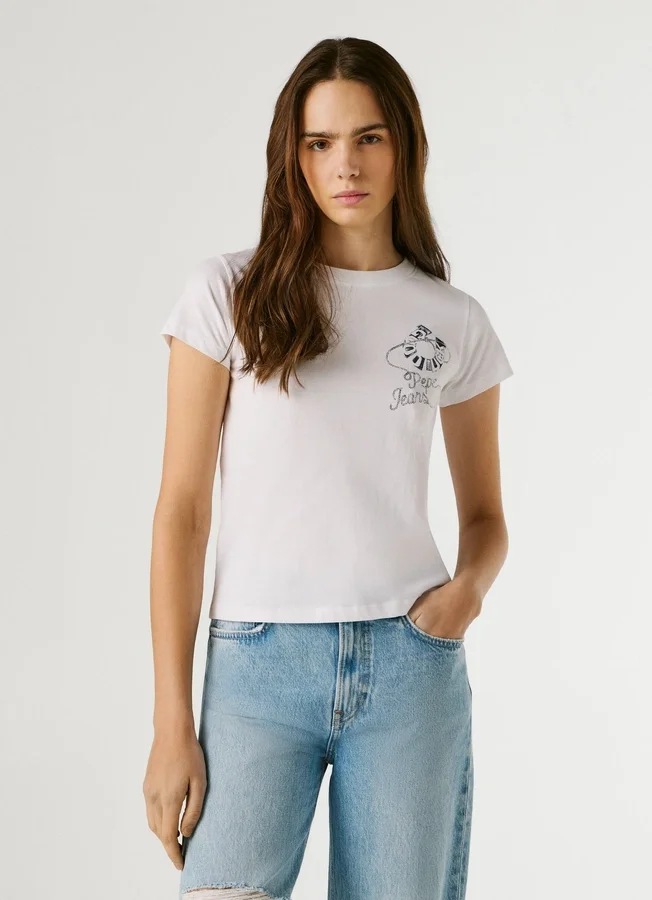 T-Shirt mit Aufdruck T-Shirt mit Aufdruck