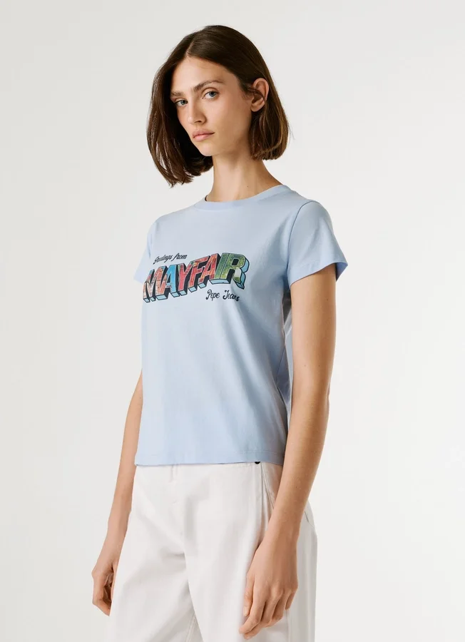 T-Shirt mit Aufdruck T-Shirt mit Aufdruck