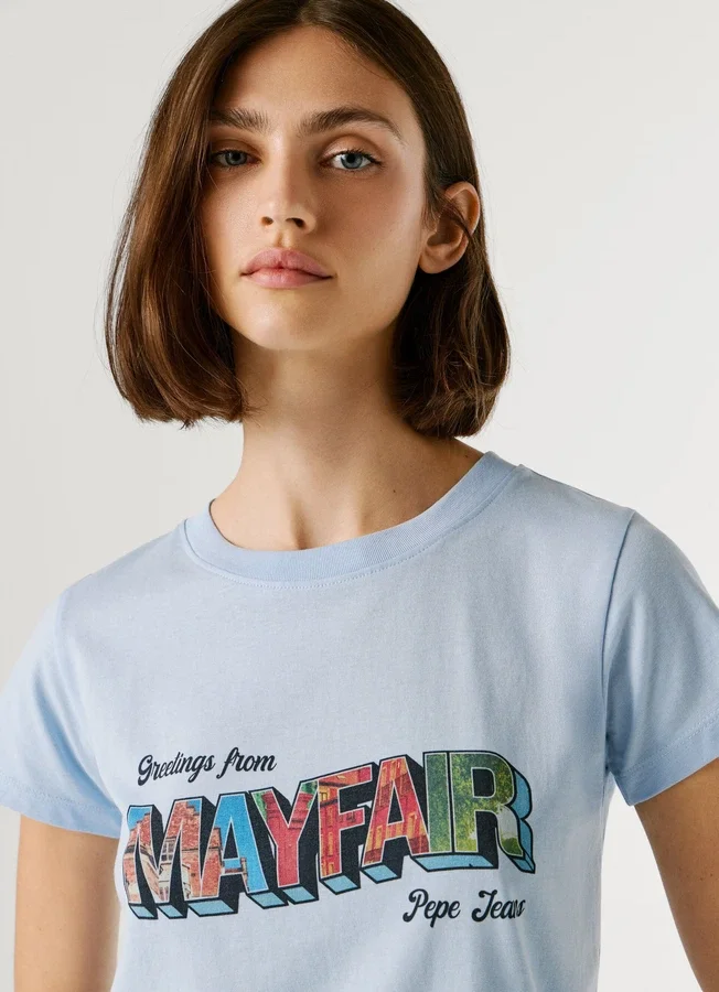 T-Shirt mit Aufdruck T-Shirt mit Aufdruck