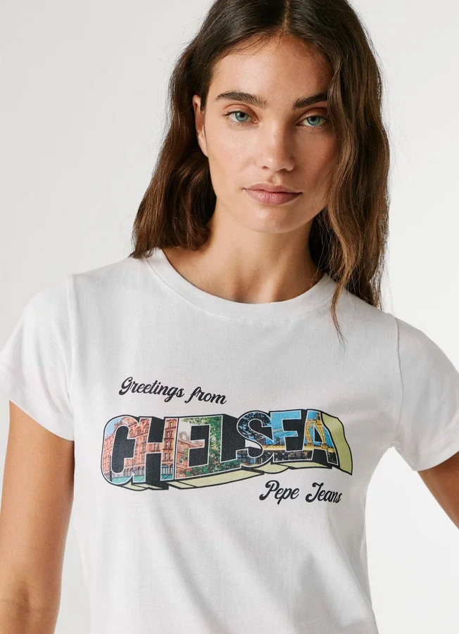 T-Shirt mit Aufdruck T-Shirt mit Aufdruck