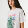 T-Shirt mit Aufdruck T-Shirt mit Aufdruck