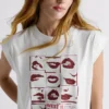 T-Shirt mit Aufdruck