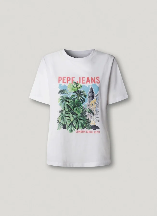 T-Shirt mit Aufdruck T-Shirt mit Aufdruck