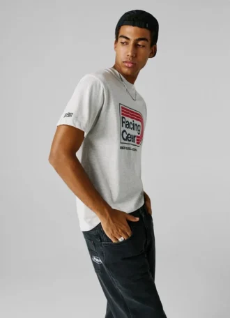 T-Shirt mit Aufdruck in Regular Fit