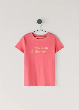 T-Shirt mit Aufdruck in Regular-Fit