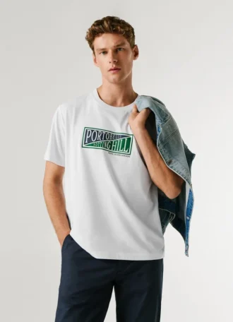 T-Shirt mit Aufdruck in Regular Fit
