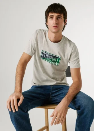T-Shirt mit Aufdruck in Regular Fit
