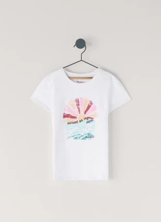 T-Shirt mit Aufdruck in Regular Fit