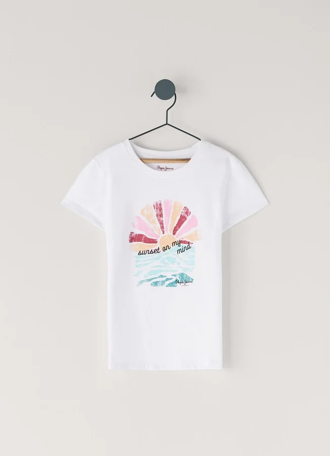 T-Shirt mit Aufdruck in Regular Fit T-Shirt mit Aufdruck in Regular Fit