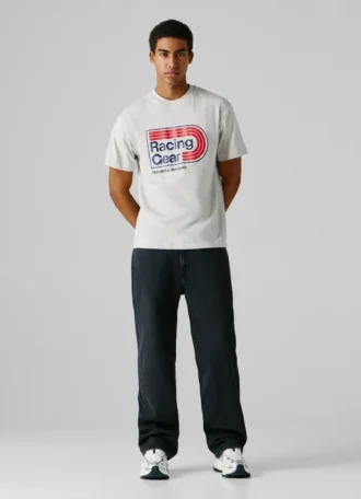 T-Shirt mit Aufdruck in Regular Fit