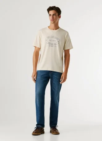 T-Shirt mit Aufdruck in Regular Fit