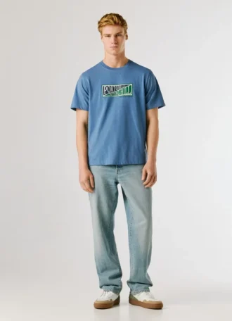 T-Shirt mit Aufdruck in Regular Fit