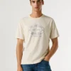 T-Shirt mit Aufdruck in Regular Fit